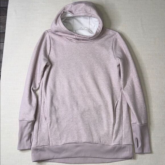 Fabletics Light Pink/Purple Cowl Neck Sweater - Picture 3 of 10